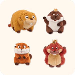 Hoppers Beaver Plush Bundle